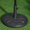 29lbs Cement Round Umbrella Base Heavy Duty 19