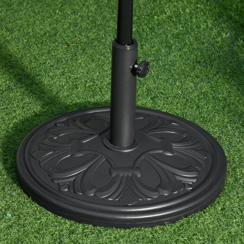 29lbs Cement Round Umbrella Base Heavy Duty 19