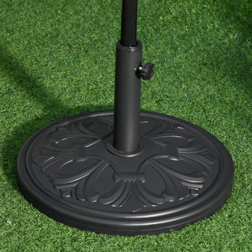 29lbs Cement Round Umbrella Base Heavy Duty 19