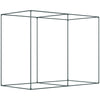 6.5 x 3.3ft Crop Cage, Garden Plant Protector with Single Zippered Door, Storage Bag and Ground Stakes, Green