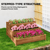 3-Tier Garden Bed Planter Box for Backyard, Patio, 49