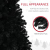 6ft Artificial Christmas Trees with Auto Open and Steel Base