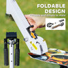 Qaba Kick Scooter for Kids Ages 6-12 with Adjustable Height, Rear-Fender Brake, 200mm Big Wheel, Foldable Design, White