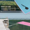 10x5ft Floating Mat Floating Lily Pad Water Carpet Float Aqua Mat Water Recreation and Relaxing in Lake, River, Beach, Swimming Pool, Blue