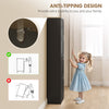 Modern Shoe Storage Cabinet with 4 Flip Drawers and Adjustable Shelves, Shoe Cabinet for 18-24 Pairs of Shoes, Black