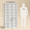 Media Storage Cabinet, 9-Tier DVD Shelf with 21 Adjustable Shelves, Holds 835 CDs, 500 DVDs or 640 Blu-rays
