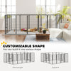 16 Panels Dog Playpen with Strap, Portable & DIY, for Large Dogs, for Yard, RV, Camping, Garden, 47