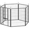 Heavy Duty Dog Playpen with Door for Large Dogs, 6 Panels, 39