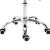 Adjustable Hydraulic Rolling Salon Stool Swivel Saddle Chair Spa Beauty Seat PU Leather,  Black