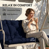 Bench Cushion Water-Repellent Outdoor Furniture Pad Seater Swing Chair 59.1