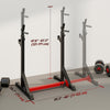Soozier 2-Piece Barbell Rack, 53.5