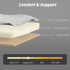 3‑in‑1 Convertible Sofa Bed, Pull Out Sleeper Sofa with USB Charging, Adjustable Backrest, Side Pockets