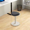 Standing Desk Stool, Ergonomic Wobble Chair, Adjustable Leaning Stool for Office Desks, with Rocking Motion, Black