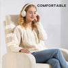Fabric Recliner Sofa Manual Recliner, Home Theater Seating Single Reclining Sofa Chair with Padded Seat for Living Room, Beige