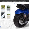 Kids Electric Pedal Motorcycle Ride-On Toy 6V Battery Powered w/ Music Horn Headlights Motorbike for Girls Boy Blue