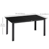 Aluminium Outdoor Dining Table for 6, 59