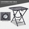 Zero Gravity Chair Set of 2 Patio Chair with Side Table Cupholders and Pillows for Pool, Backyard, Lawn, Dark Grey