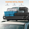 Soozier Roof Rack Cargo Carrier Basket, 330LBS Heavy Duty Roof Basket, 46