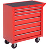 Rolling Tool Chest, 7-Drawer Lockable Tool Cabinet with 4 Wheels, Handle, Toolbox Storage Organizer for Garage, Workshop, Repair Shop