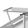 6' x 10' x 6.4' Walk-in Garden Greenhouse Polycarbonate Panels Plants Flower Growth Shed Cold Frame Outdoor Portable Warm House Aluminum Frame, Clear
