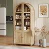 Arched Kitchen Pantry Cabinet, 71
