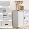 Sideboard with 3 Drawers and 2 Doors, 47