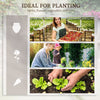 Steel Raised Garden Bed, Set of 5 Large Box Planters for Outdoor Plants Vegetables Flowers Herbs, 8x8x1ft, Silver