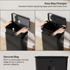 Garbage Bin, Soft-Close Trash Can with Foot Pedal, 5 Gallon (20 L) Garbage Can with Removable Inner Bucket, Black