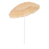 6FT Beach Umbrella Tilt Sunshade Height Adjustable Outdoor Market Patio Yard Crank Deck Sun Shade, Multi-color