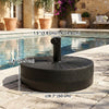 Fillable Umbrella Base, 20 inch Water Sand Filled Umbrella Stand, Fit 1.5