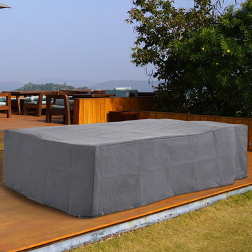 Patio Furniture Covers, Waterproof, Windproof and Anti-UV 300D Oxford Fabric Large Outdoor Furniture Cover for Outdoor Sectional Sofa Set, 97