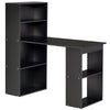 Modern Computer Desk with Storage Shelves, 47