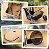Pet Stroller Foldable Carrier for Cat, Dog and More 4 Wheels Travel Jogger with Cup Holder, Storage Basket, 360 ° swiveling front wheels, Easy Fold, Coffee