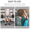 Soozier 6 PCS Weight Plates Grip Plate Sets for Strength and Weightlifting Training, Barbell Weight Set for Home, 77 Lbs Total