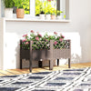 Raised Garden Bed with Legs, Self Watering Elevated Planter Boxes with Drainage Holes, 31.5
