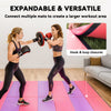 Soozier 4'x6'x2'' Folding Gymnastics Tumbling Mat, Exercise Mat with Carrying Handles for Yoga, MMA, Martial Arts, Stretching, Core Workouts
