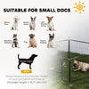 Heavy Duty Dog Playpen with Door for Small Dogs, 6 Panels, 23.5