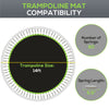 Soozier Trampoline Replacement Mat, Fits 14' Trampoline w/ 80 V-Hooks & 5.5