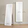 LED Mirror with Dimmable and 3 Colour Lights, 64