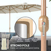 Double Garden Parasol 179.1