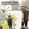 Steel Garden Cart with Handle and 10