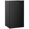 Compact Refrigerator, Mini Fridge with Freezer, Adjustable Shelf, Mechanical Thermostat and Reversible Door