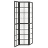 3 Panel Room Divider, 5.6 ft Folding Wall Divider Room Partition for Home Office, Bedroom, Black