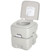 Outdoor Portable Travel Toilet Detachable Flushable Tank Easy to Use 3 Way Pistol for Camping Hiking Boating Roadtripping 5.3 Gallon (20L)