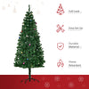 6ft Green Christmas Tree Artificial Xmas Holidays Party with Decoration Ornament