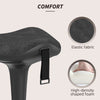 Swivel Standing Desk Chair, Adjustable Active Ergonomic Standing Stool, Backless Wobble Stool Chair, Black