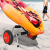 Soozier Kayak Cart Canoe Dolly for Carrying Paddleboard, Kayak Trolley Cart with Aluminum Frame & Folding Design