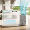 100 Pint Smart Dehumidifier, 5,200 Sq. Ft., WiFi Large Dehumidifier with App, Alexa, Google Voice Control, Drain Hose