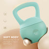 Soozier 13 lb Soft Kettlebell, Sand Filled Weight w/ Grip Handle, Kettlebell Weight for Full Body Workout, Green