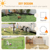 24inch Foldable Metal Exercise Pet Playpen Yard Dog Puppy Kennel Cage 8 Panel